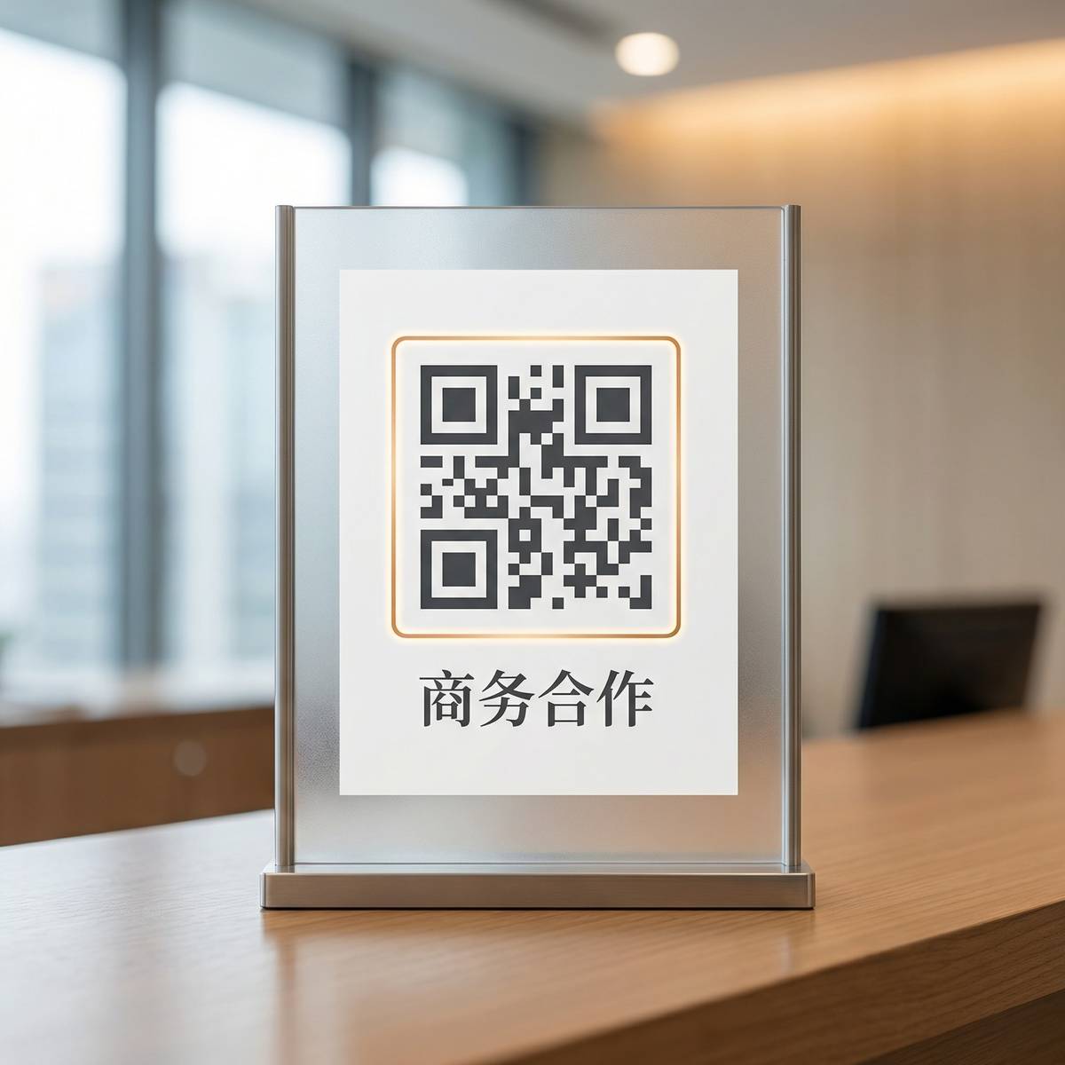 网红主播商务二维码